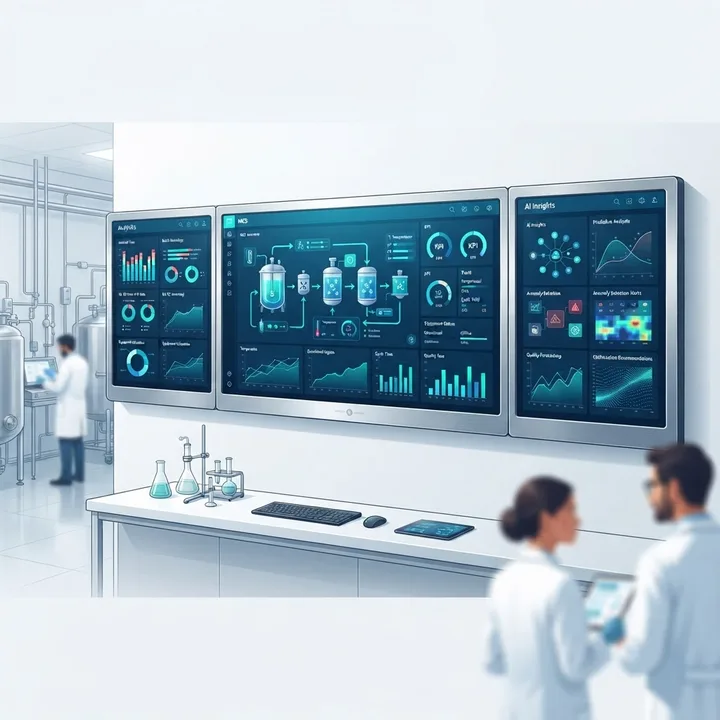 Integrated Körber pharma software platform overview dashboard