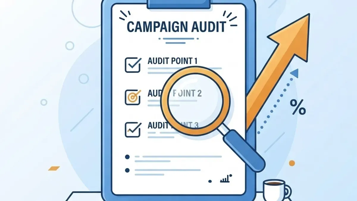 Lean keyword list and campaign audit checklist
