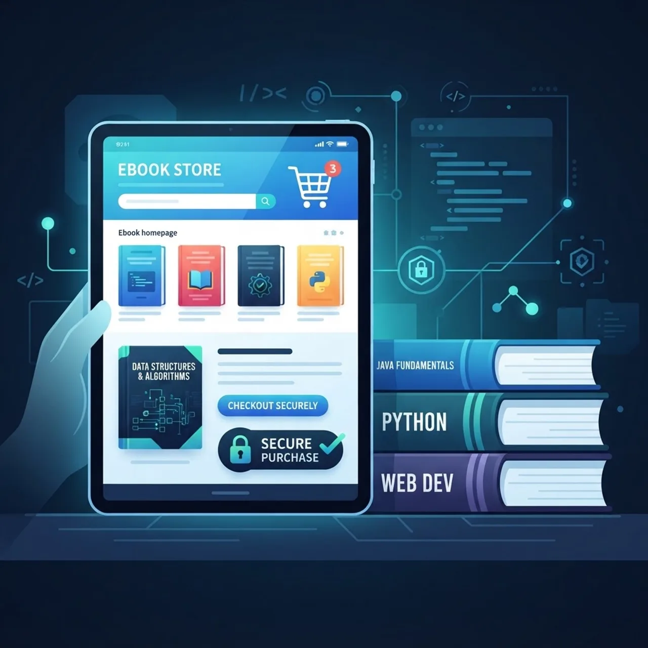 Legally buying a technical ebook on a tablet
