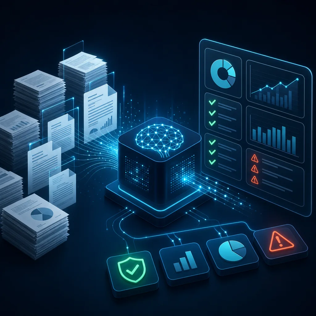 Machine learning performing financial due diligence