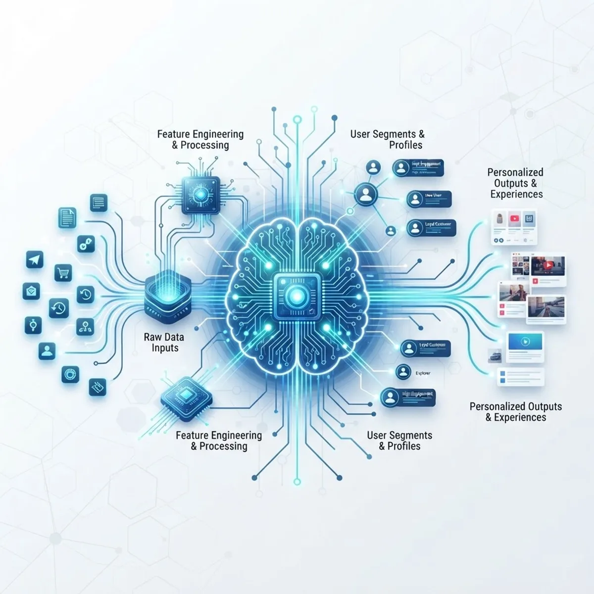 Machine learning personalization engine architecture