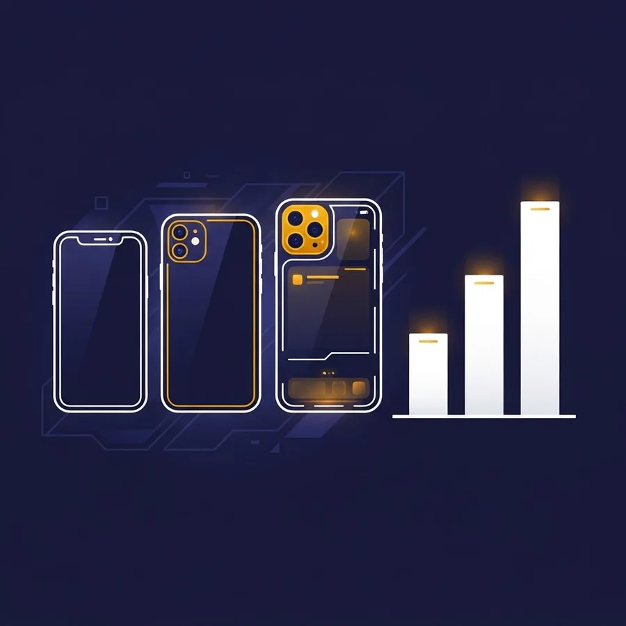 Mobile app development time by complexity