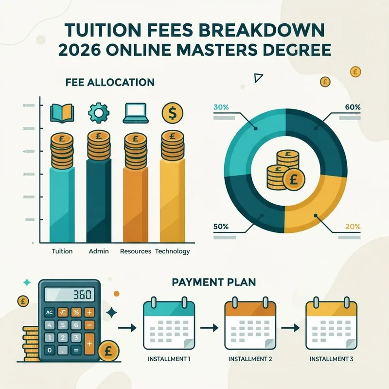 MSc AI tuition fee breakdown for 2026
