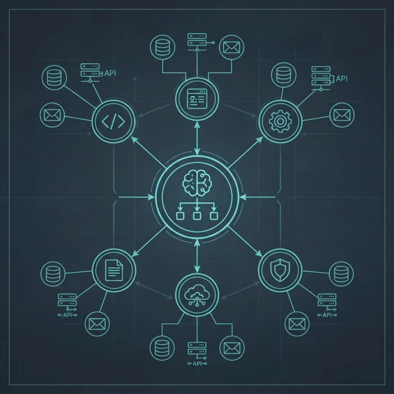 Multi-agent orchestration architecture for enterprise deployments