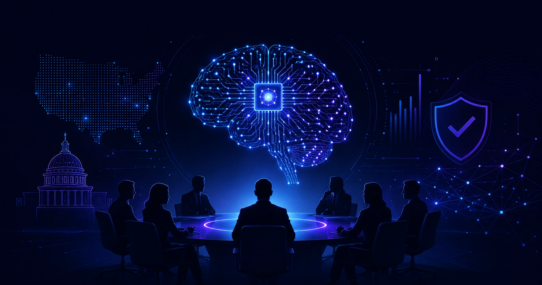 National Artificial Intelligence Advisory Committee concept illustration