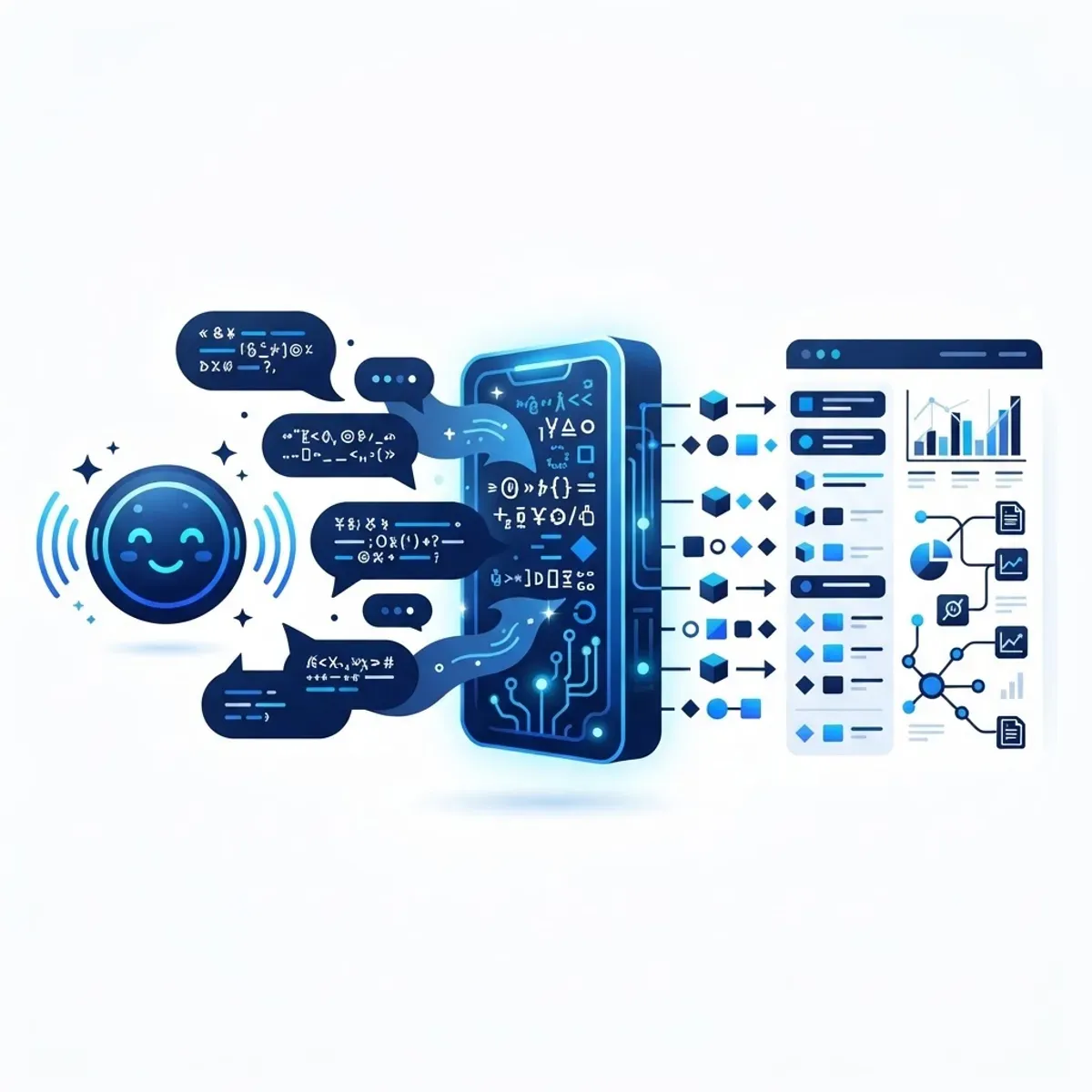 Natural language processing turning text into structured data