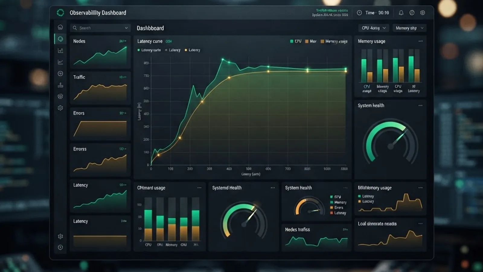 Node.js application performance and scaling metrics