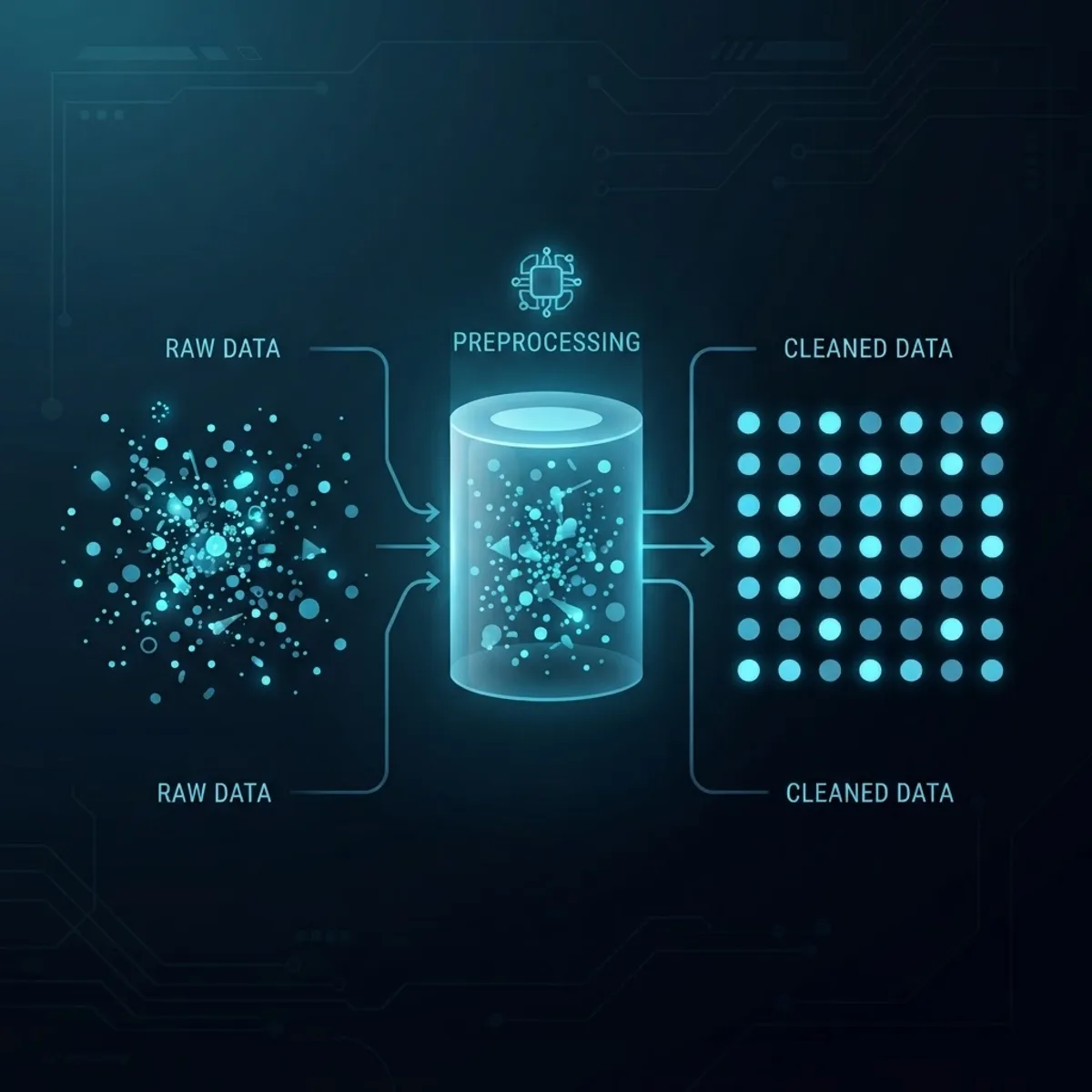 AI data preprocessing with NumPy