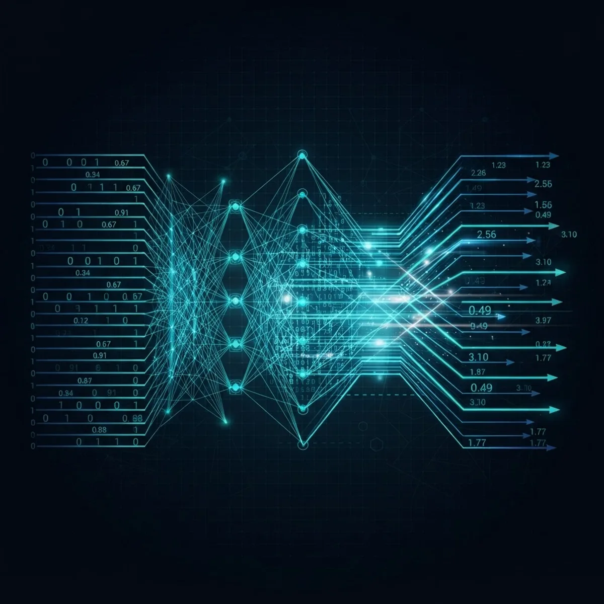 Vectorized computation in machine learning