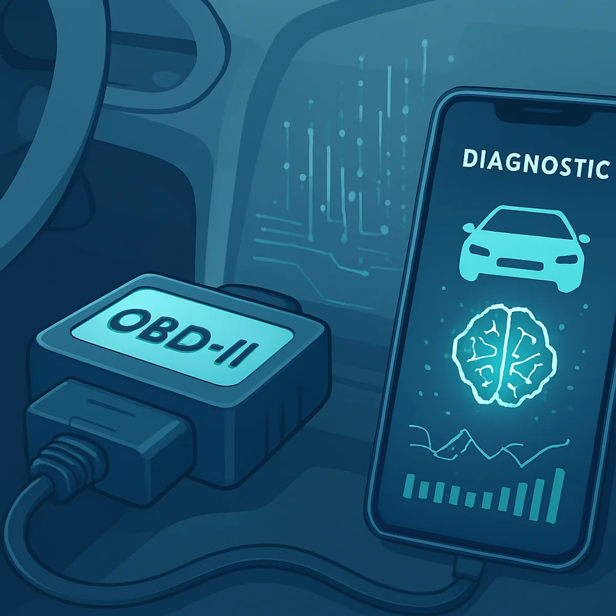 OBD scanner with machine learning