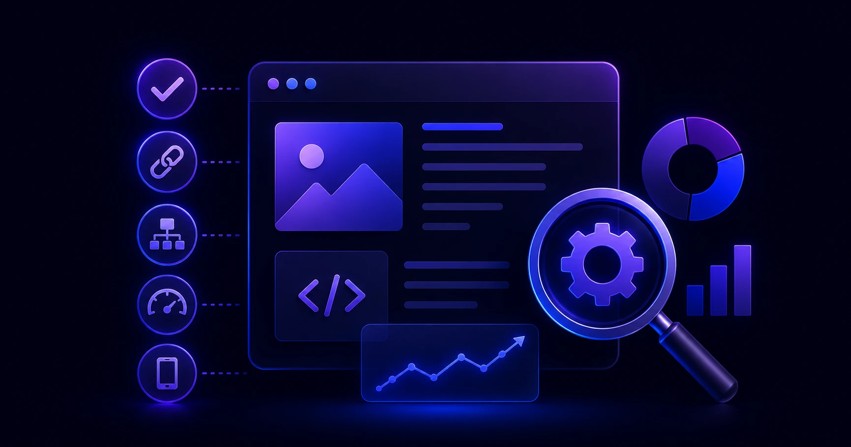 On-page SEO checklist overview showing key optimization elements