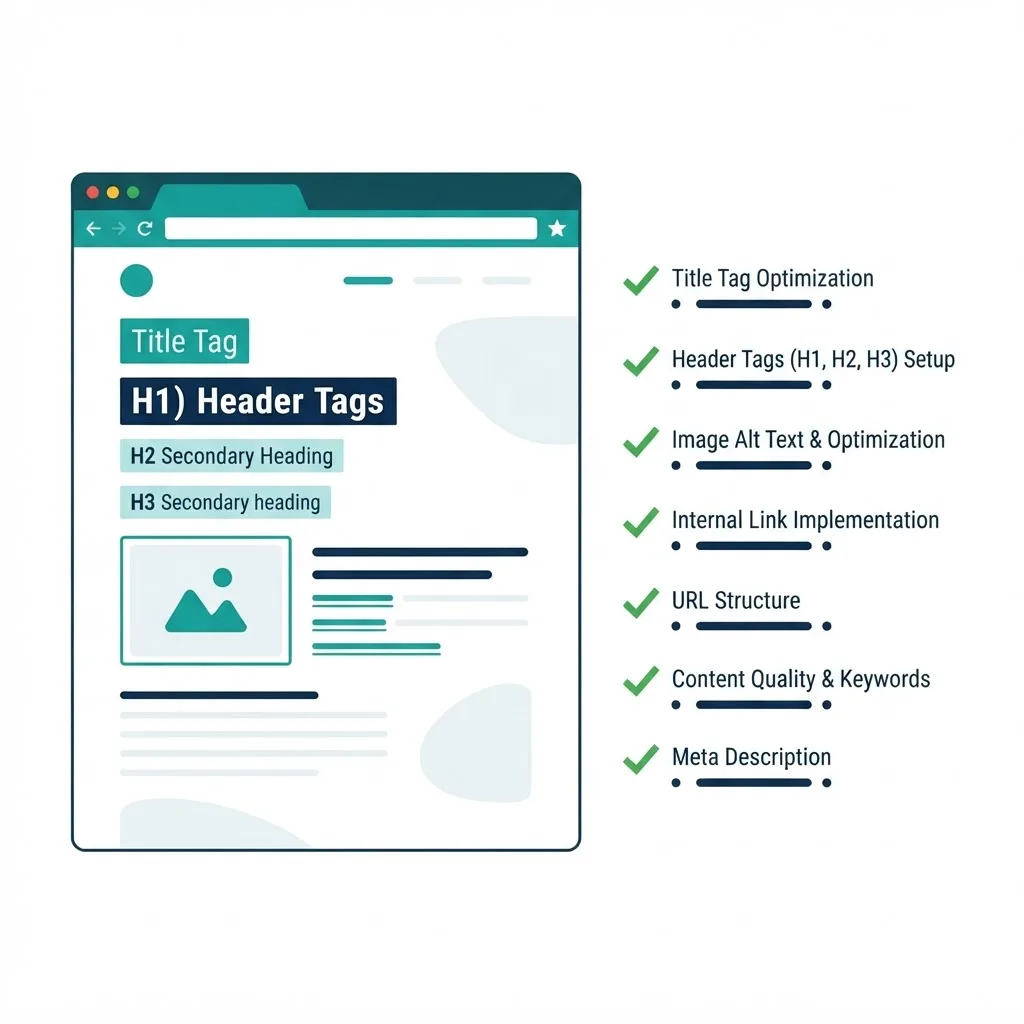 On-page SEO optimization checklist