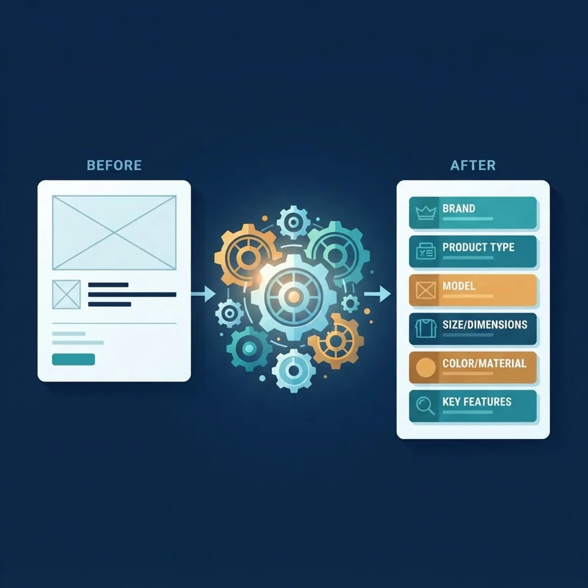 Product title feed optimization rules