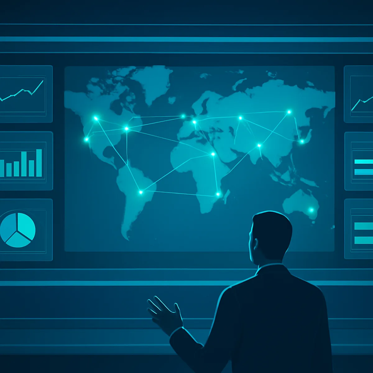 Real-time supplier data monitoring