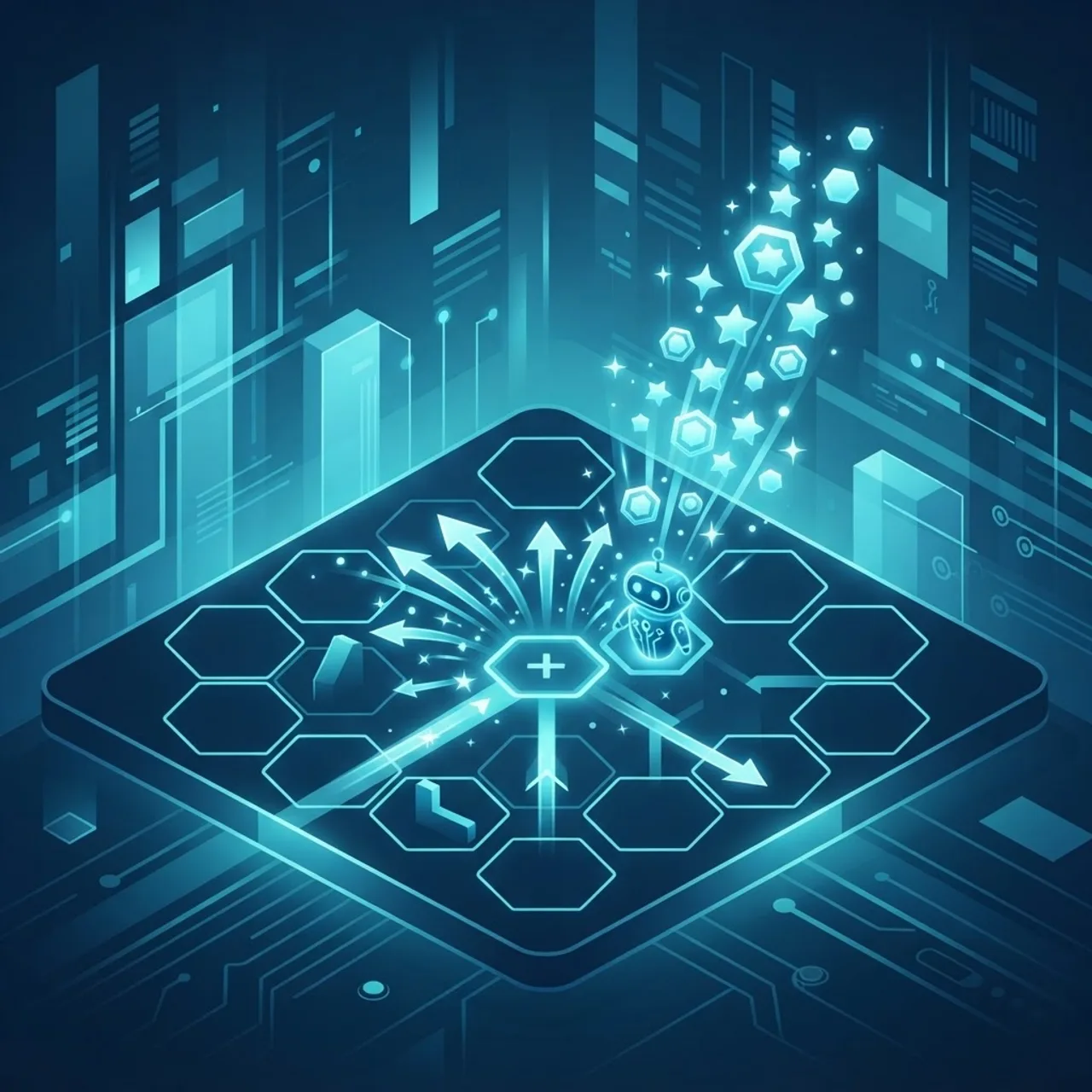 Reinforcement learning agent receiving reward signals