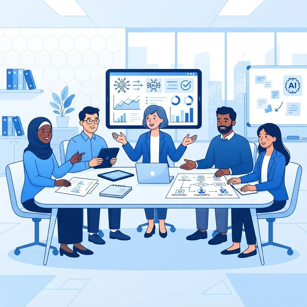 Responsible AI governance team