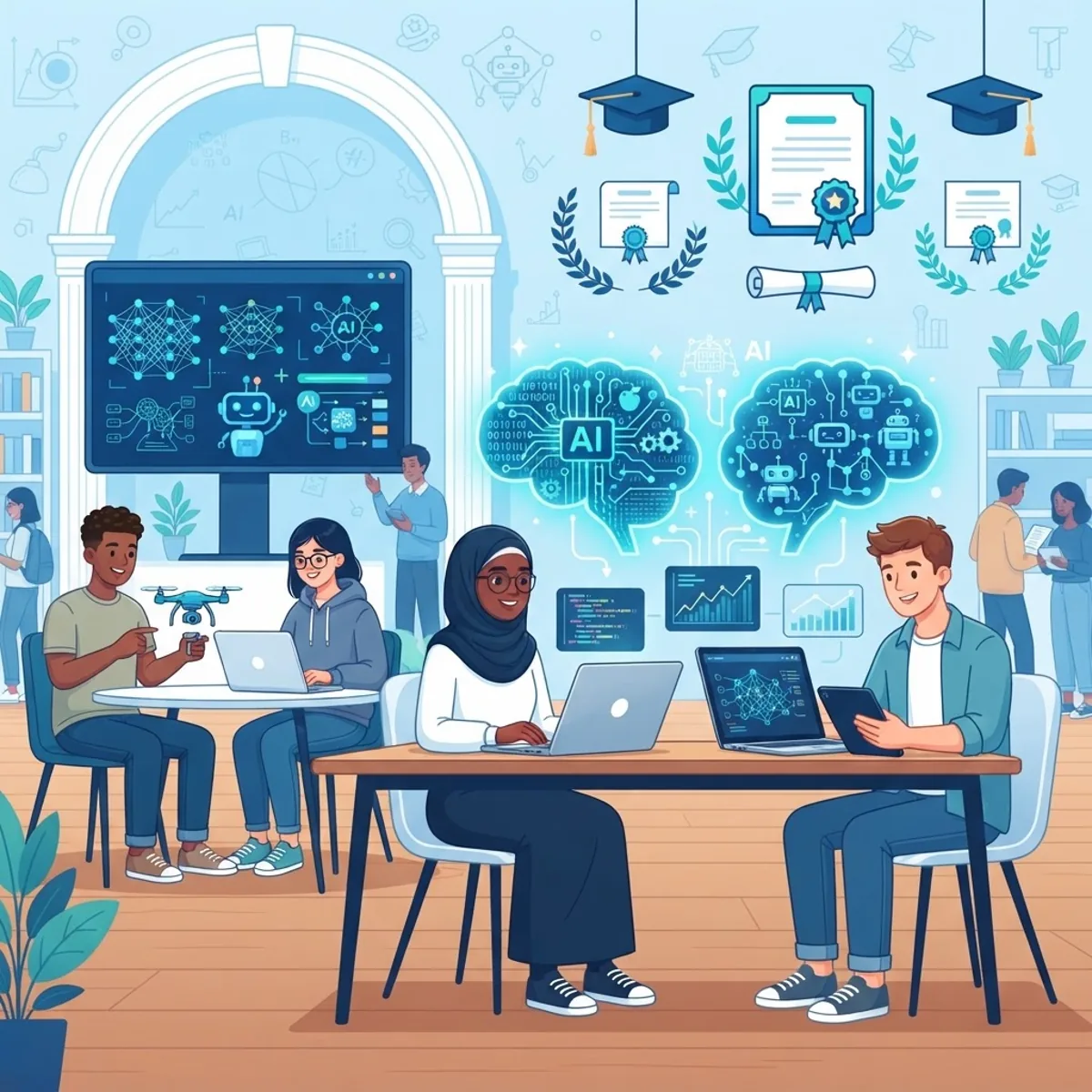 South African AI skills development and training