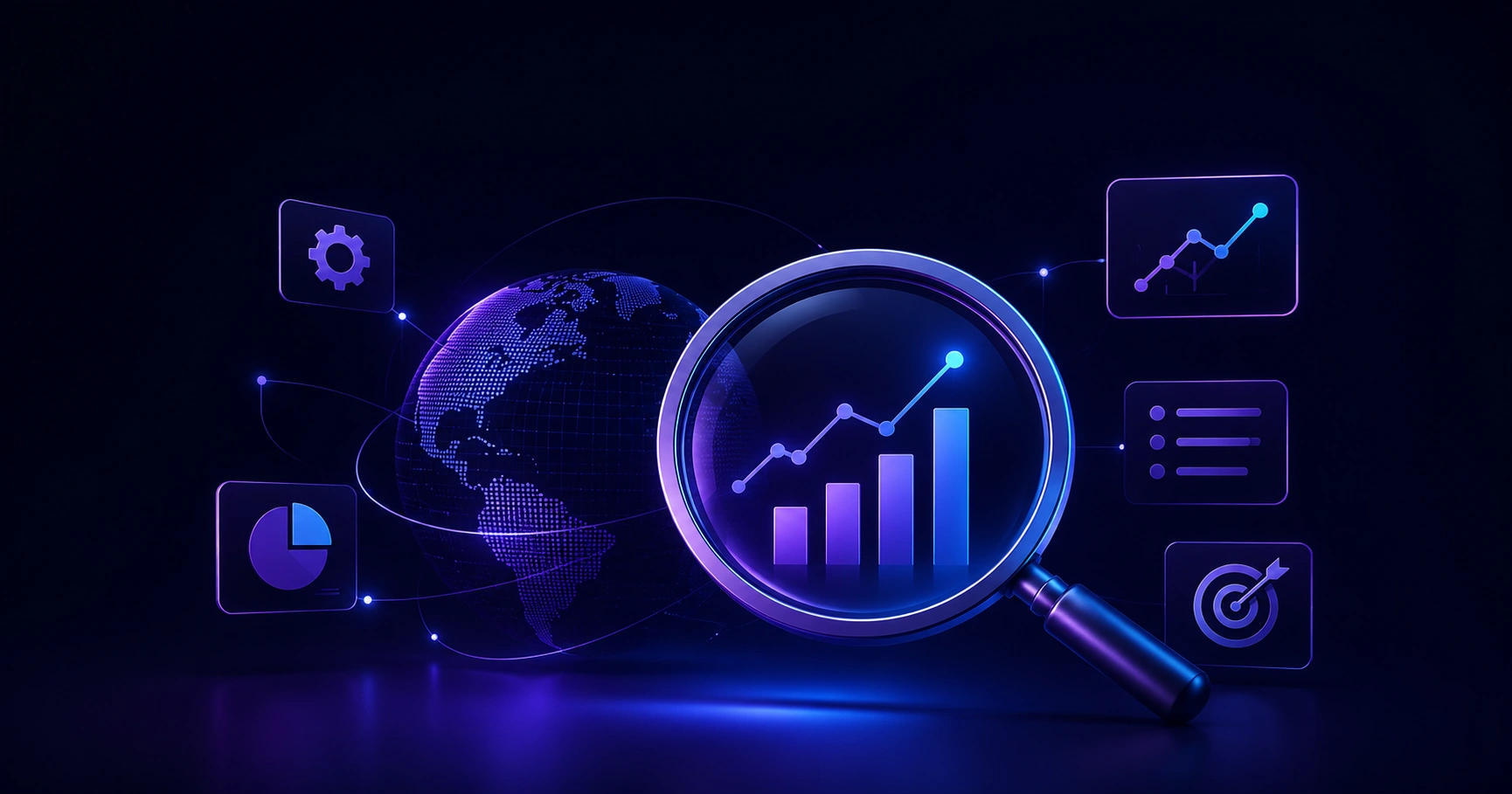 Illustration of search engine optimisation companies improving website rankings