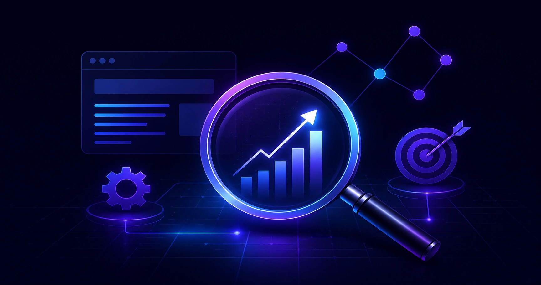 SEO services strategy overview illustration