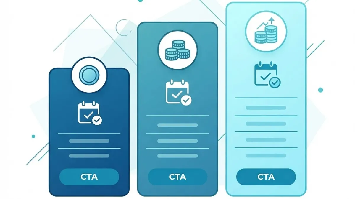 Comparison illustration of SEO company pricing models
