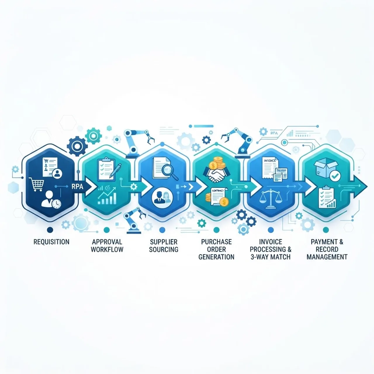 Smart procurement automation workflow