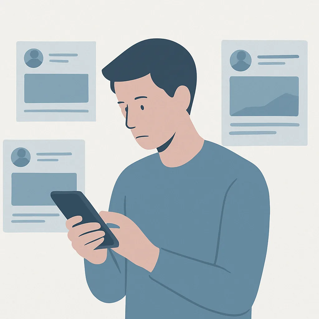 Overview of social media silent scroller traits and behaviors