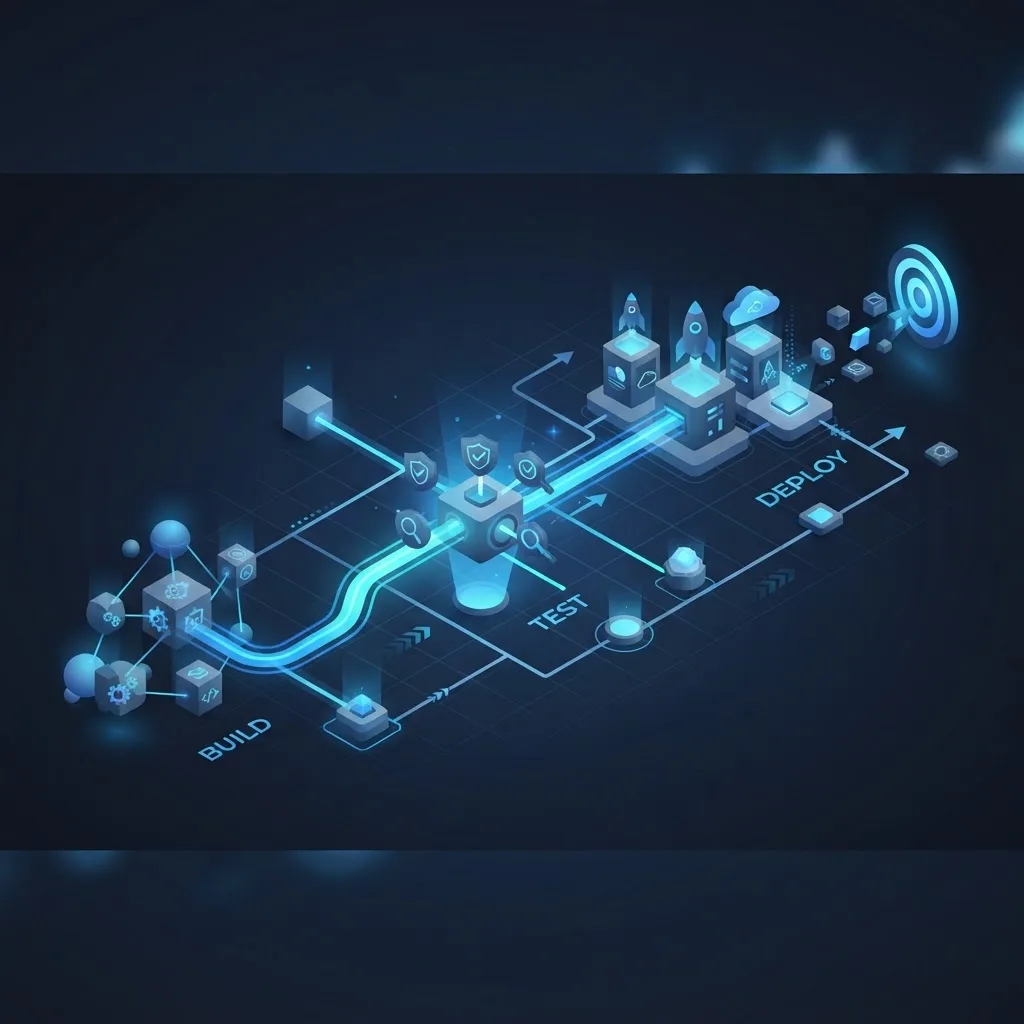 CI CD Deployment Pipeline beim Software entwickeln