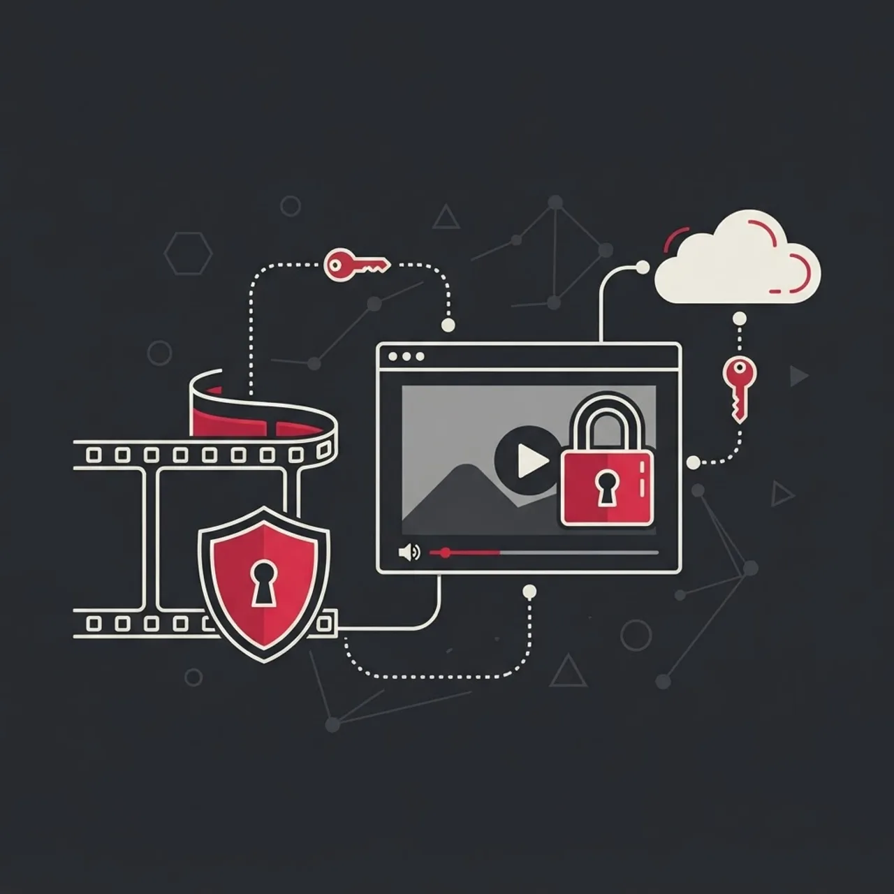 Streaming app DRM and content security