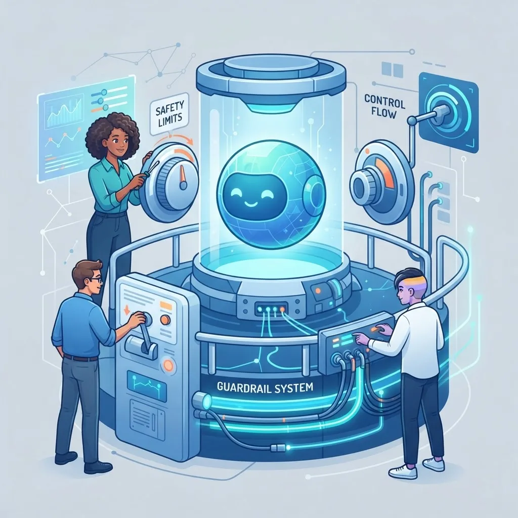 AI alignment and safe design guardrails around a model
