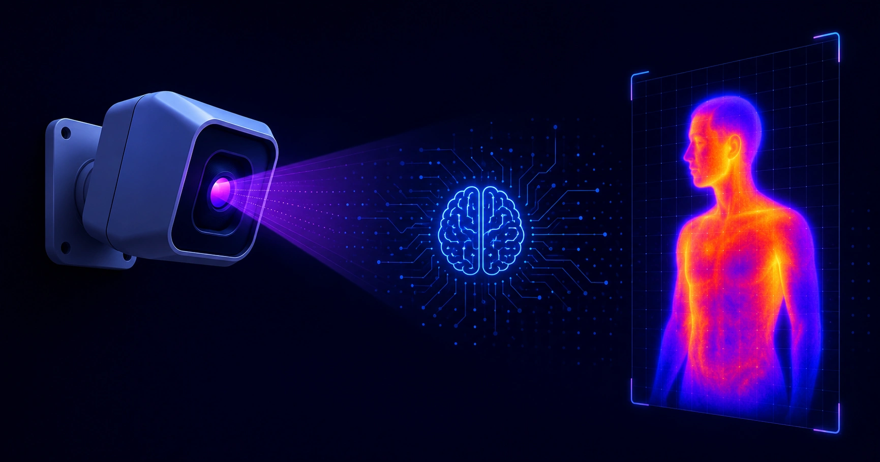 Thermal sensor artificial intelligence cover illustration