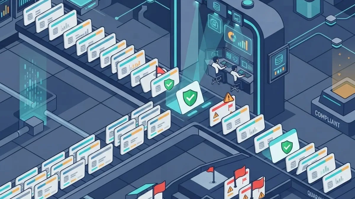 Training data licensing and compliance audit