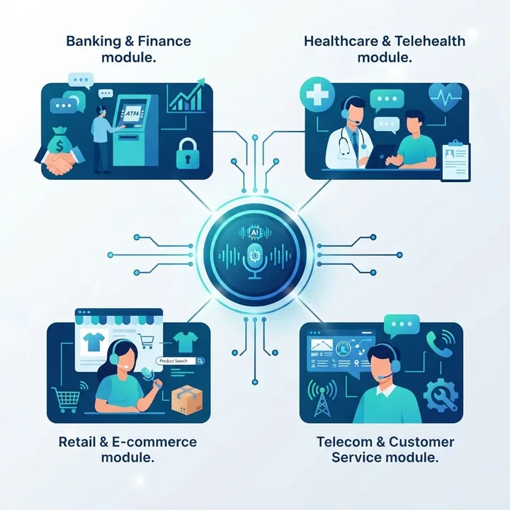 Enterprise voice AI use cases across industries