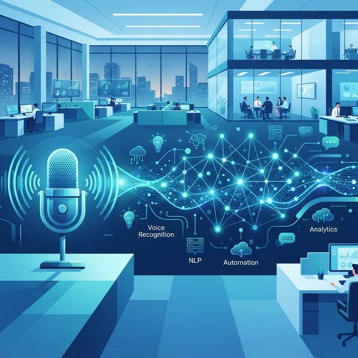 Uniphore voice AI company overview illustration