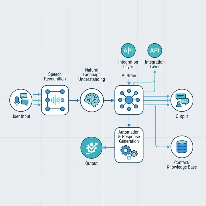 Uniphore voice AI platform architecture diagram