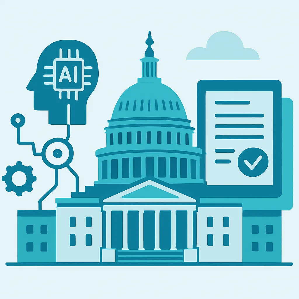 US AI policy developments 2025 capitol building
