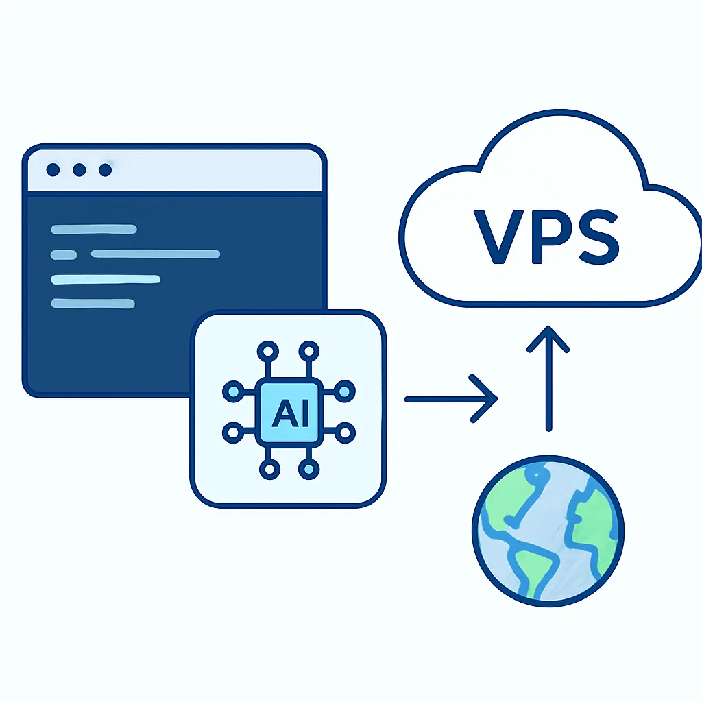 VPS deployment workflow for geospatial AI