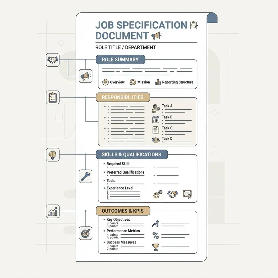 Anatomy of a web designer job specification document