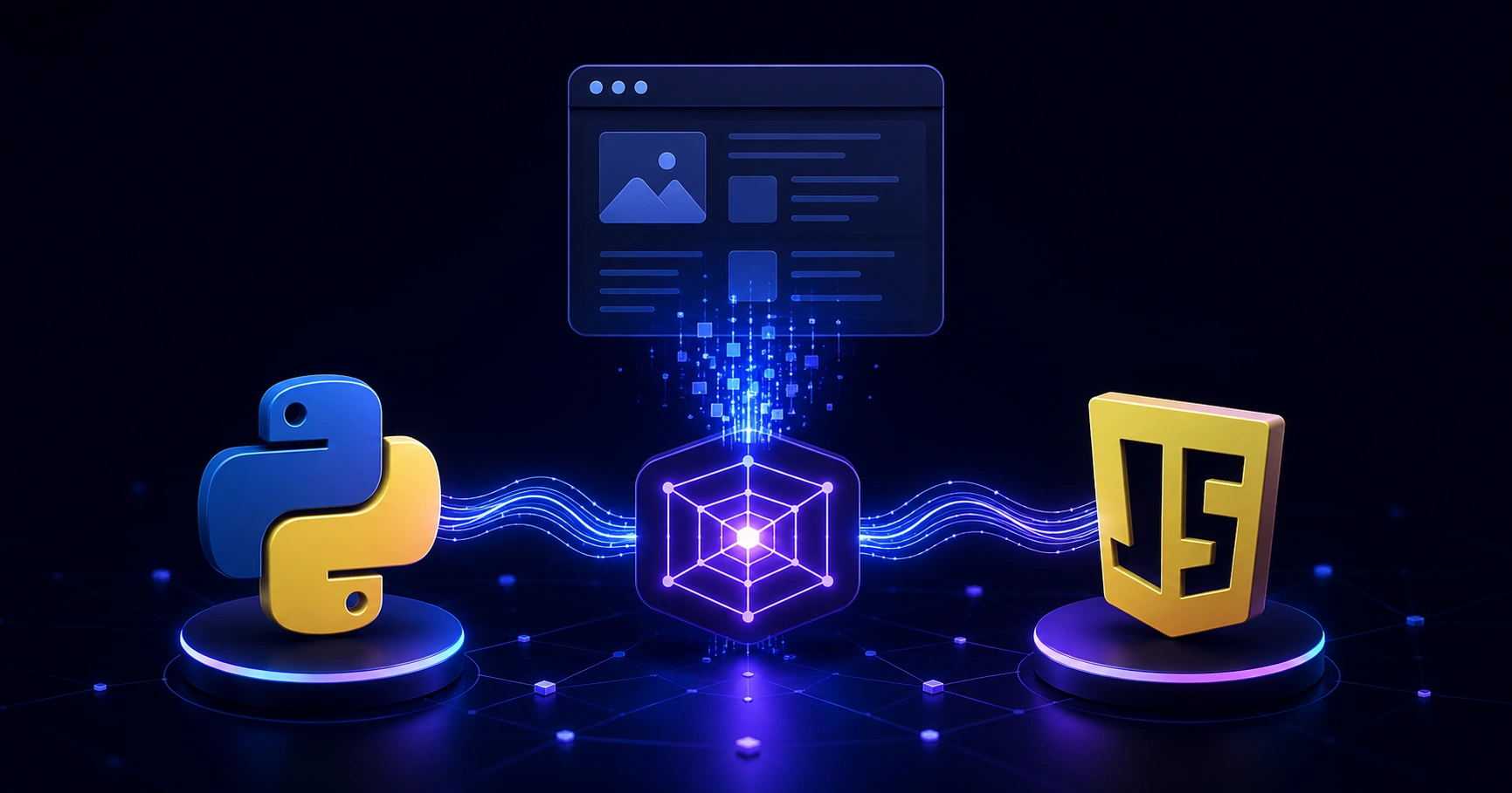 Web scraping comparison between JavaScript and Python