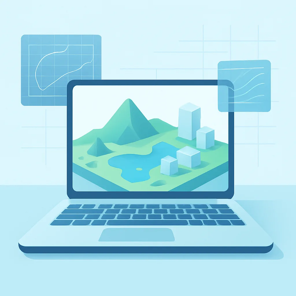 Geospatial AI company World Labs overview illustration