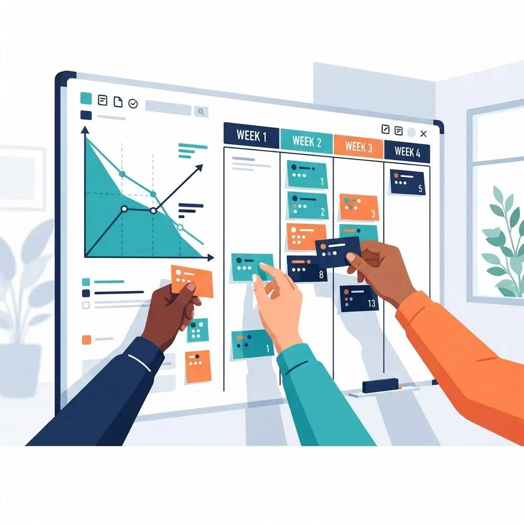 XP planning game and weekly iteration planning workflow