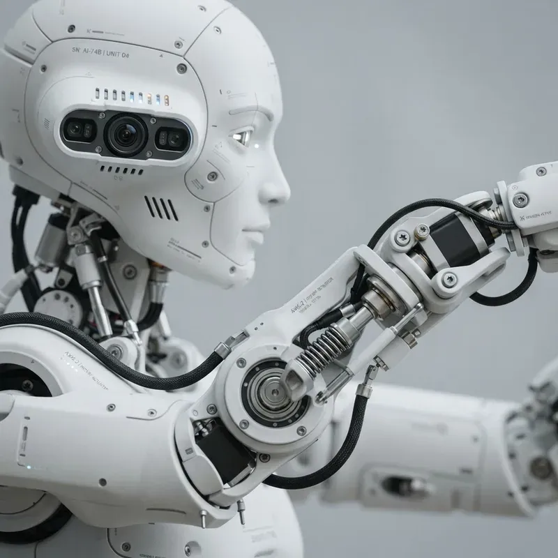 Close-up of Zeeboinc robot design and build quality