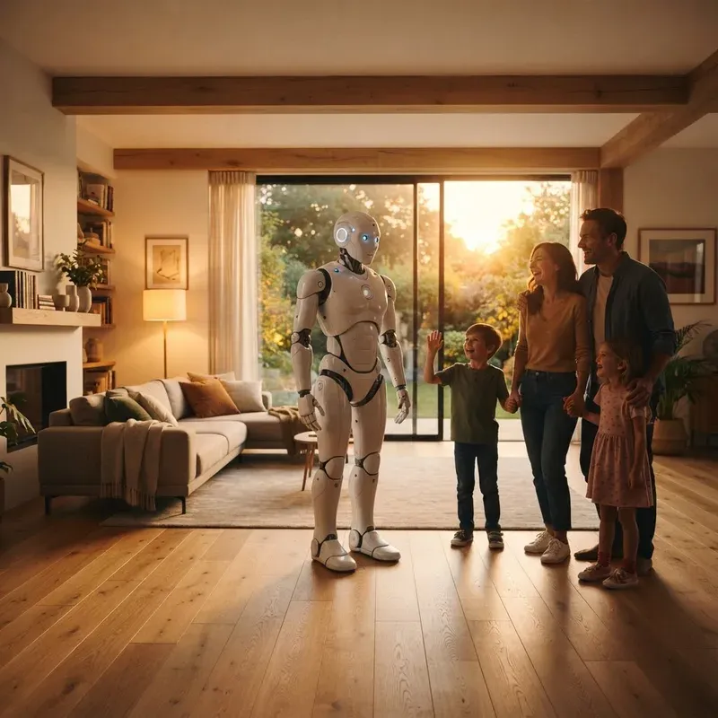 Zeeboinc robot final verdict in a family living room